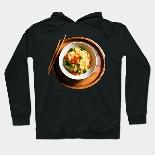 fried rice Hoodie by Kopandavil